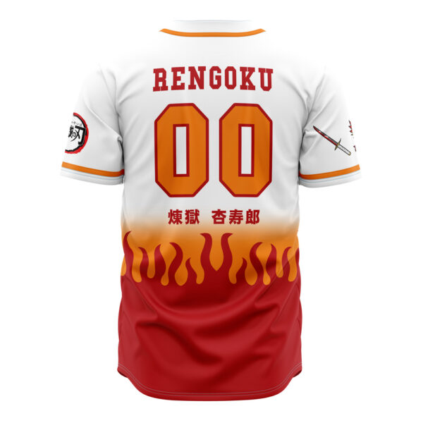 Maillot de baseball Hashira Kyojuro Rengoku Demon Slayer – Image 3