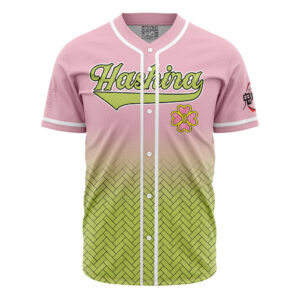 Maillot de baseball Hashira Mitsuri Kanroji Demon Slayer
