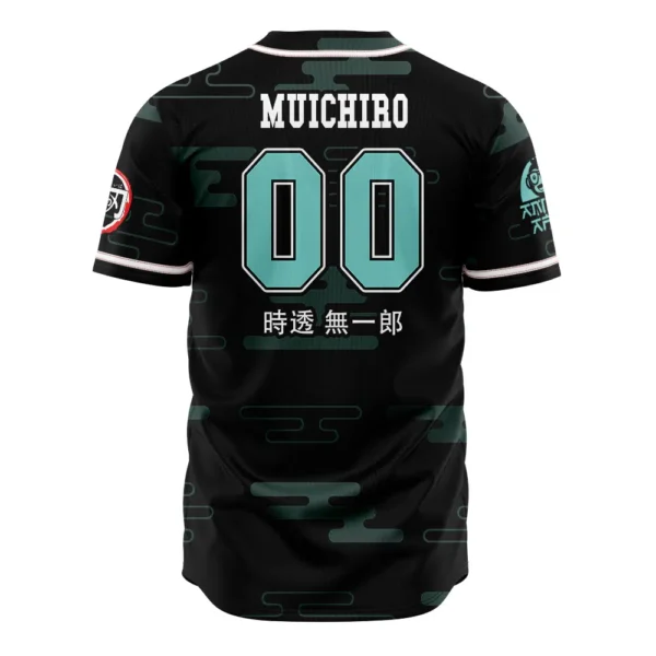 Maillot de baseball Hashira Muichiro Tokito Demon Slayer – Image 3