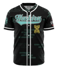 Maillot de baseball Hashira Muichiro Tokito Demon Slayer