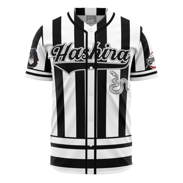 Maillot de baseball Hashira Obanai Iguro Demon Slayer