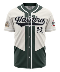 Maillot de baseball Hashira Sanemi Shinazugawa Demon Slayer