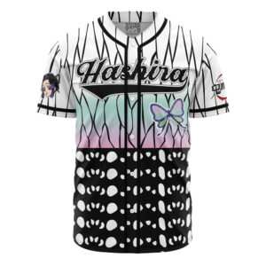 Maillot de baseball Hashira Shinobu Kocho Demon Slayer
