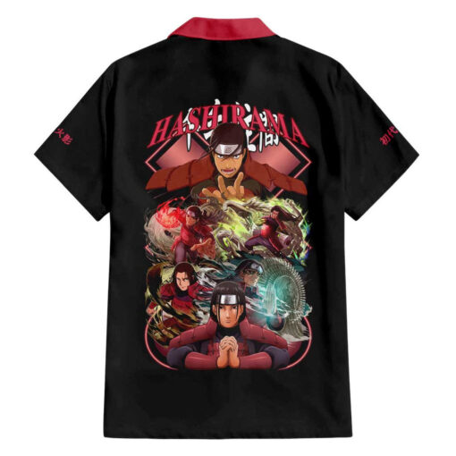 Chemise hawaïenne Hashirama Senju V3 Naruto – Image 2