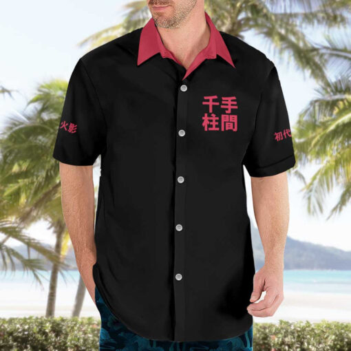 Chemise hawaïenne Hashirama Senju V3 Naruto – Image 3