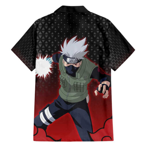 Chemise hawaïenne Kakashi Hatake Naruto Anime – Image 2