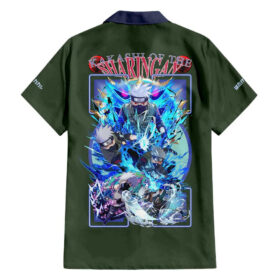 Chemise hawaïenne Kakashi Hatake Naruto V2 Anime