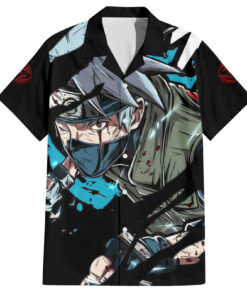 Chemise hawaïenne Kakashi Hatake œil du Sharingan Naruto