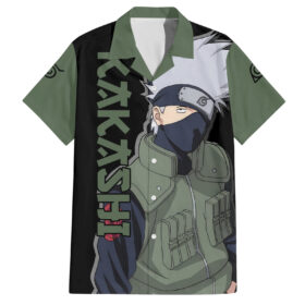 Chemise hawaïenne Kakashi Hatake yeux du Sharingan