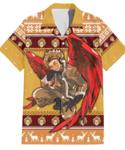 Chemise hawaïenne Hawks My Hero Academia Noël Mix