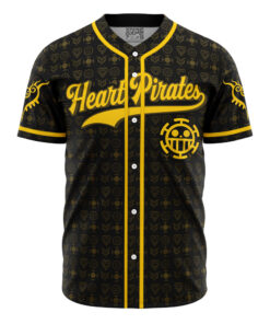 Maillot de baseball Heart Pirates Law V1 One Piece