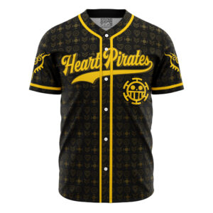 Maillot de baseball Heart Pirates Law V1 One Piece