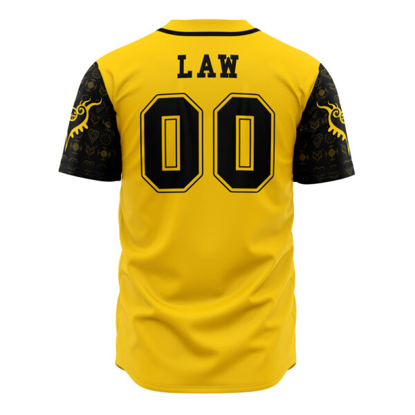 Maillot de baseball Heart Pirates Law V2 One Piece – Image 3
