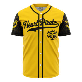 Maillot de baseball Heart Pirates Law V2 One Piece