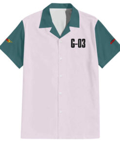 Chemise hawaïenne Heavyarms & Trowa Barton Gundam Wing Endless Waltz Anime