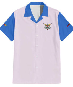 Chemise hawaïenne Heero Yuy & Wing Zero Gundam Wing Endless Waltz