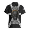 Chemise hawaïenne motif crâne enfer citation provocante