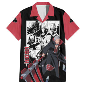 Chemise hawaïenne Hidan Naruto Manga Mix