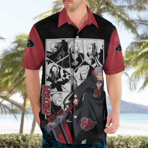 Chemise hawaïenne Hidan Naruto Manga Mix – Image 3