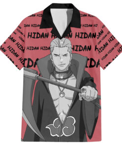 Chemise hawaïenne Hidan style manga