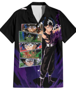 Chemise hawaïenne Hiei Yu Yu Hakusho Anime