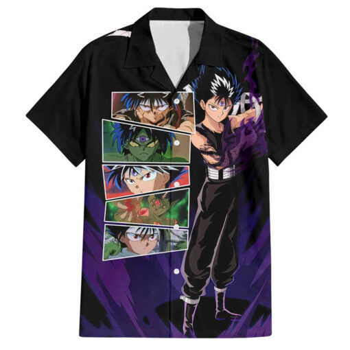 Chemise hawaïenne Hiei Yu Yu Hakusho Anime