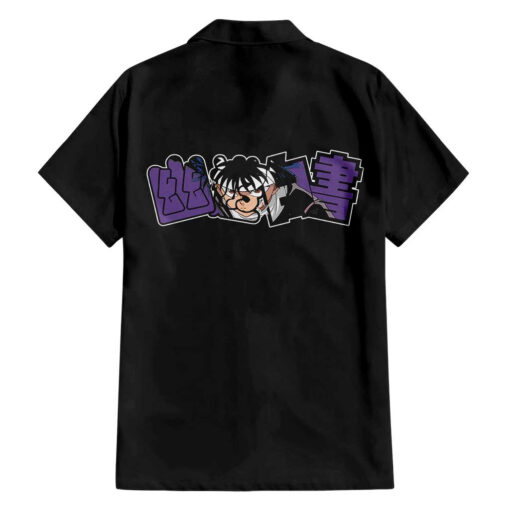 Chemise hawaïenne Hiei Yu Yu Hakusho Anime – Image 2
