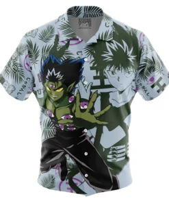 Chemise hawaïenne Hiei YuYu Hakusho