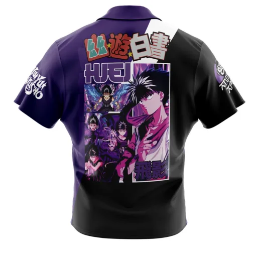 Chemise hawaïenne Hiei YuYu Hakusho – Image 2