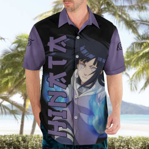 Chemise hawaïenne Hinata Hyuga Naruto – Image 3
