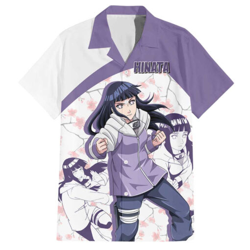 Chemise hawaïenne Hinata Hyuga Naruto Anime