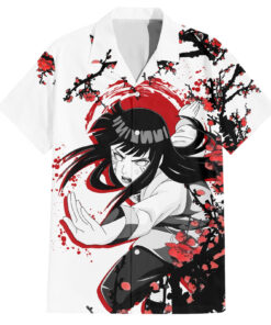 Chemise hawaïenne Hinata Hyuga style japonais Anime