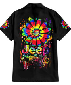 Chemise hawaïenne hippie Jeep fille Daisy
