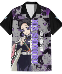Chemise hawaïenne Shinobu personnalisée Saint-Valentin