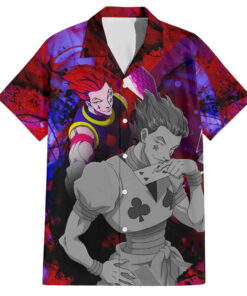 Chemise hawaïenne Hisoka Morow Hunter x Hunter Anime