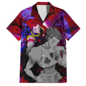 Chemise hawaïenne Hisoka Morow Hunter x Hunter Anime