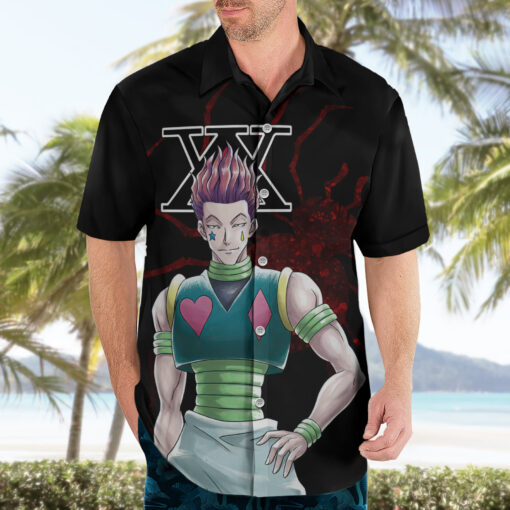 Chemise hawaïenne Hisoka Brigade Fantôme Hunter x Hunter – Image 3