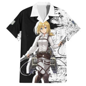 Chemise hawaïenne Historia Reiss L’Attaque des Titans Anime