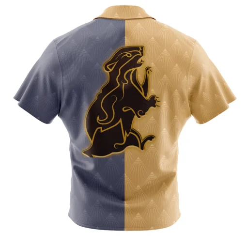 Chemise hawaïenne Hogwarts Legacy Blason Poufsouffle Harry Potter – Image 2