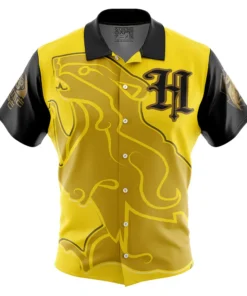 Chemise hawaïenne Poufsouffle Harry Potter Legacy V1