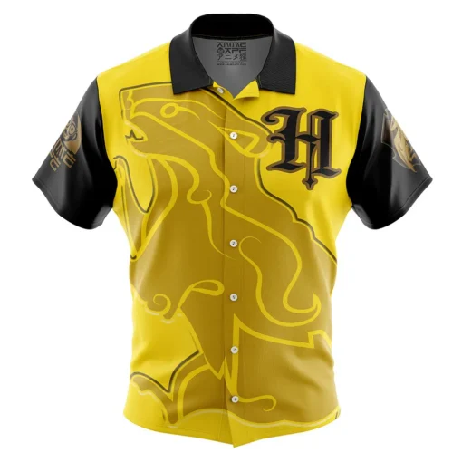 Chemise hawaïenne Poufsouffle Harry Potter Legacy V1