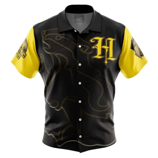 Chemise hawaïenne Hogwarts Legacy Hufflepuff V2 Harry Potter