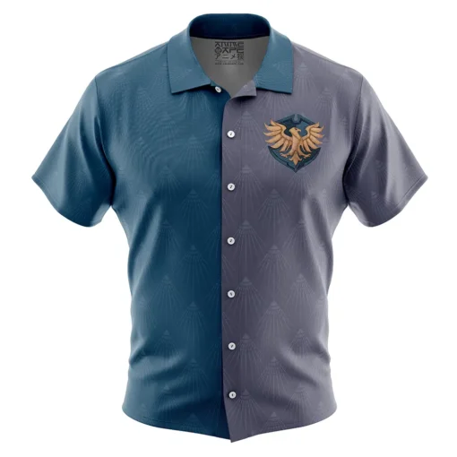 Chemise hawaïenne Badge Serdaigle Hogwarts Legacy Harry Potter