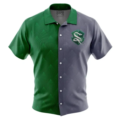 Chemise hawaïenne Badge Serpentard Hogwarts Legacy