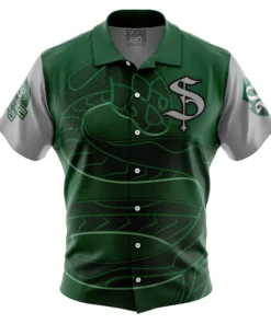Chemise hawaïenne Hogwarts Legacy Serpentard Harry Potter