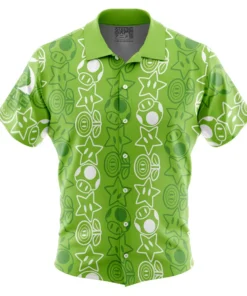 Chemise hawaïenne Tenue de Vacances Luigi Mario Bros
