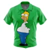 Chemise hawaïenne Homer Bush Meme Les Simpson