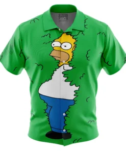 Chemise hawaïenne Homer Bush Meme Les Simpson