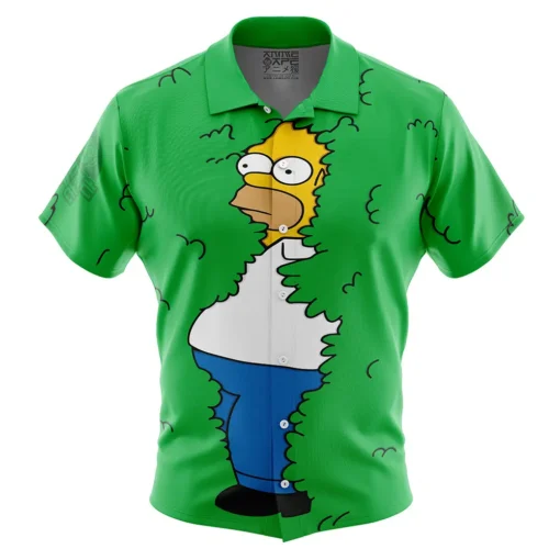 Chemise hawaïenne Homer Bush Meme Les Simpson
