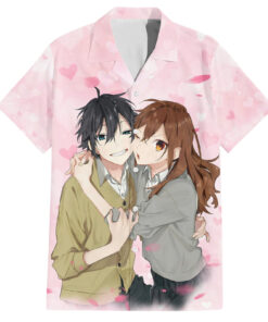 Chemise hawaïenne Hori & Miyamura Horimiya Anime